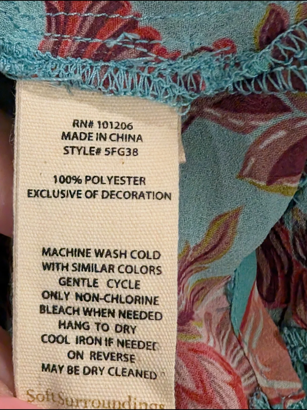 Soft Surroundings Blair Dress Maxi 2- piece Slip Duster Vacation Cruise - Picture 12 of 13